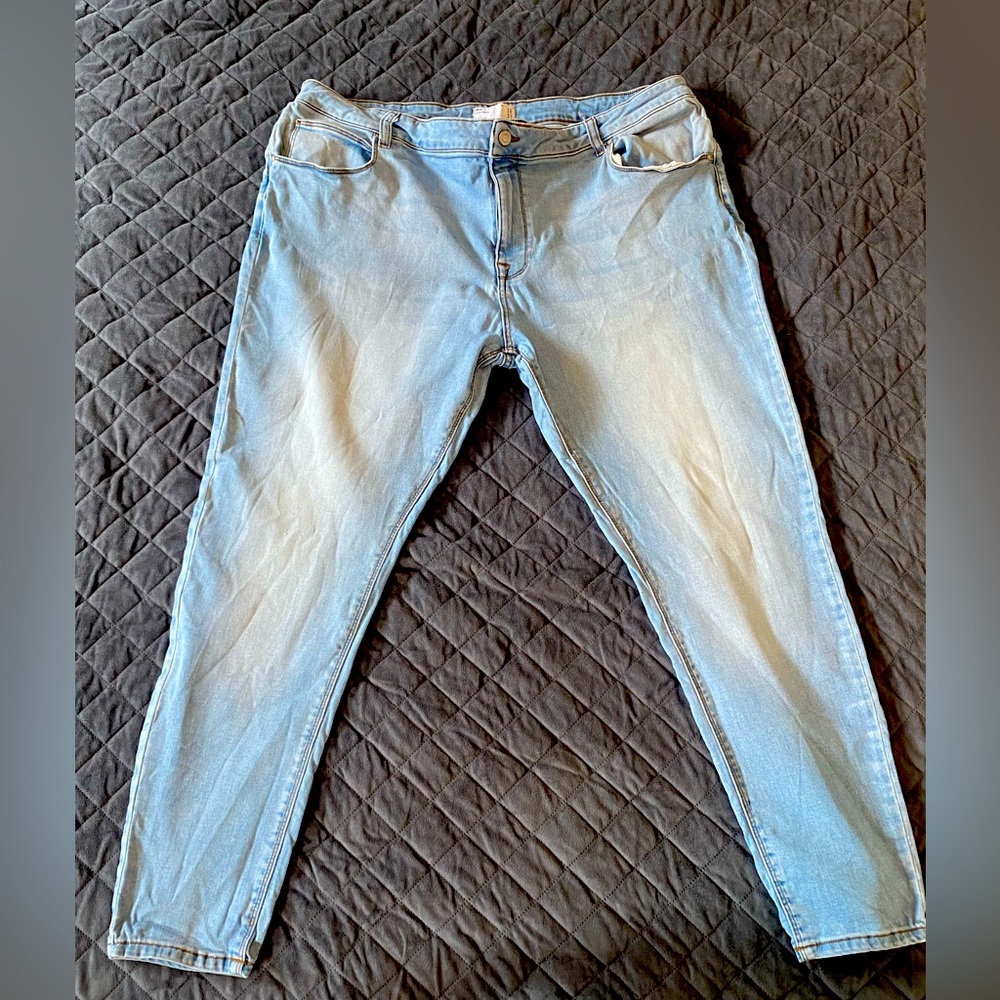 ASOS Skinny fit blue jeans with 4 way stretch